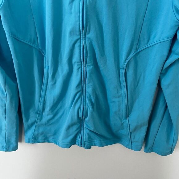 Adidas Light Blue Climate Athleisure Rangewear Full Zipper Jacket - Picture 4 of 8